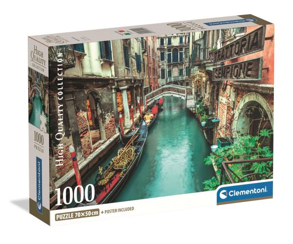Clementoni Puzzle 1000 Benátský kanál