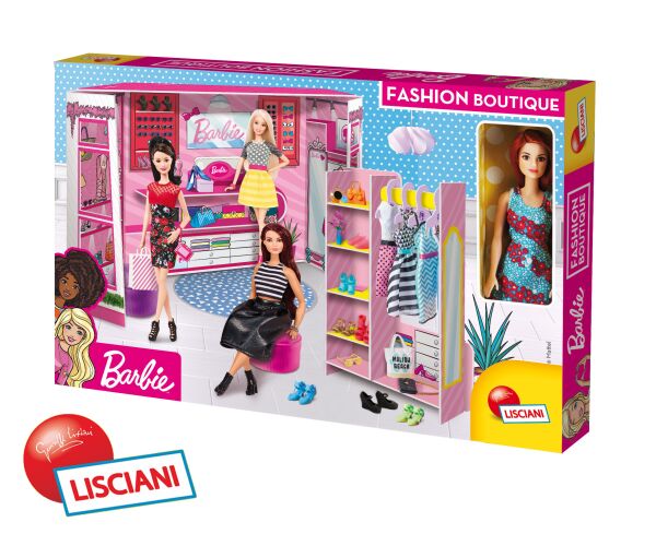 Lisciani Barbie módní butik s panenkou