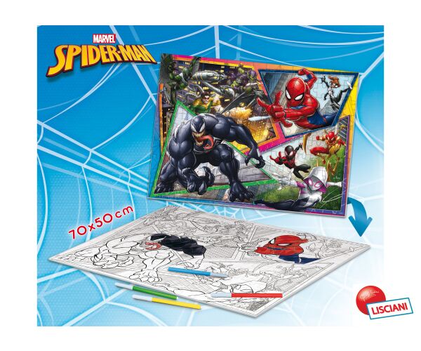 Spider-man Puzzle MAXI-FLOOR oboustranné 70x50 cm 150 dílků