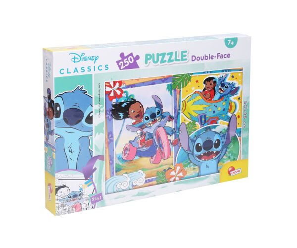 Lilo & Stitch Puzzle oboustranné 50x35cm 250 dílků
