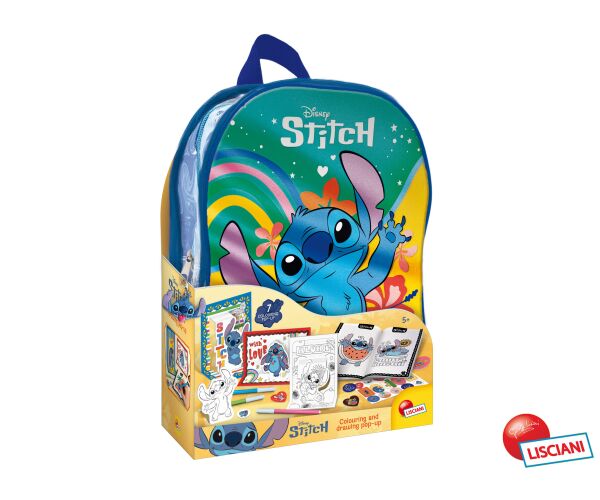 Stitch batoh kreslící sada 31 cm