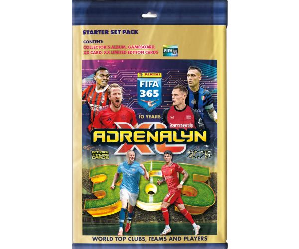 PANINI FIFA 365 2024/2025 - ADRENALYN - starter set