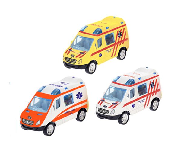 Auto Ambulance 8cm kov zpětný chod