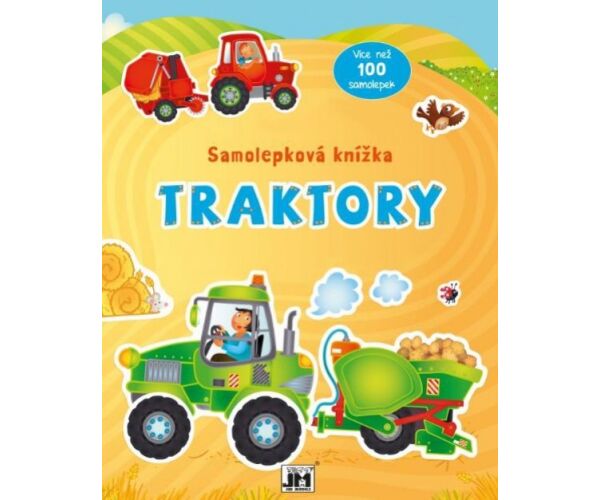 Samolepková knížka/ Traktory