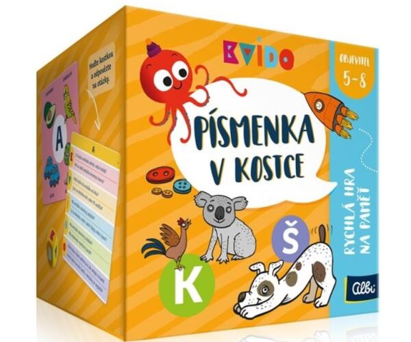 Kvído - Písmenka v kostce