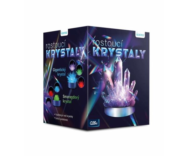 Rostoucí krystaly