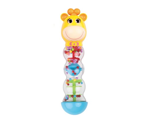 Chrastítko přesýpací žirafa 24,5 cm