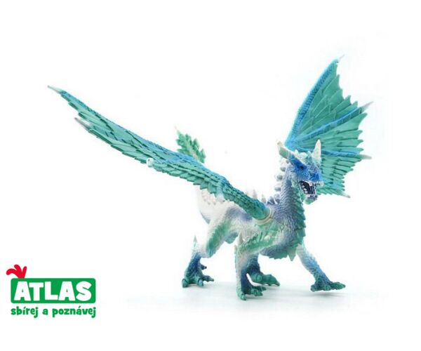 Figurka Drak ledový 27 cm