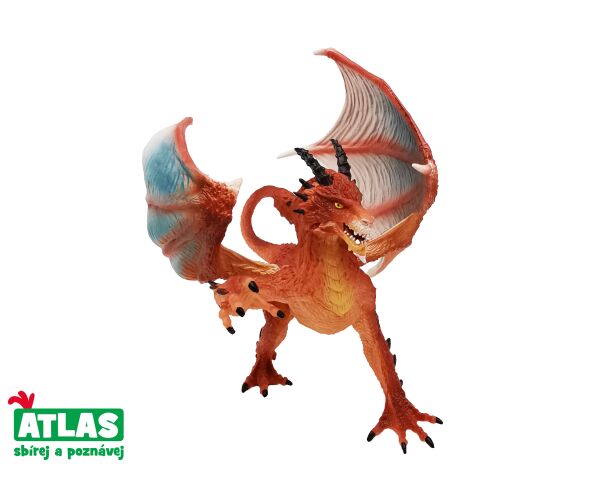 Figurka Drak červený 22 cm