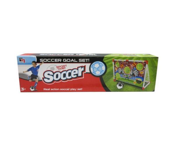 Fotbal set  branka s bodovými otvory 120x74 cm