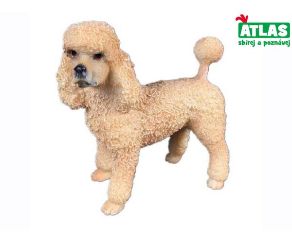 E - Figurka Pes Pudl 12,5 cm