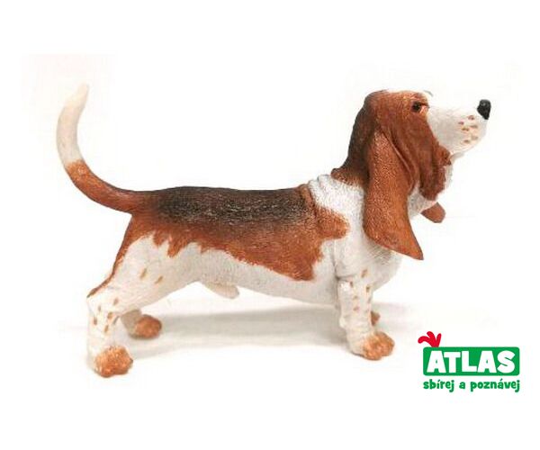 D - Figurka Pes Baset 14 cm