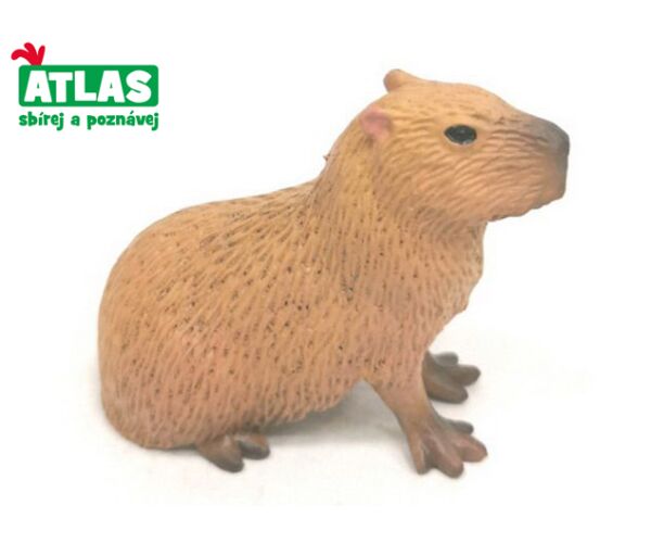 A - Figurka Kapybara sedící 5,5 cm
