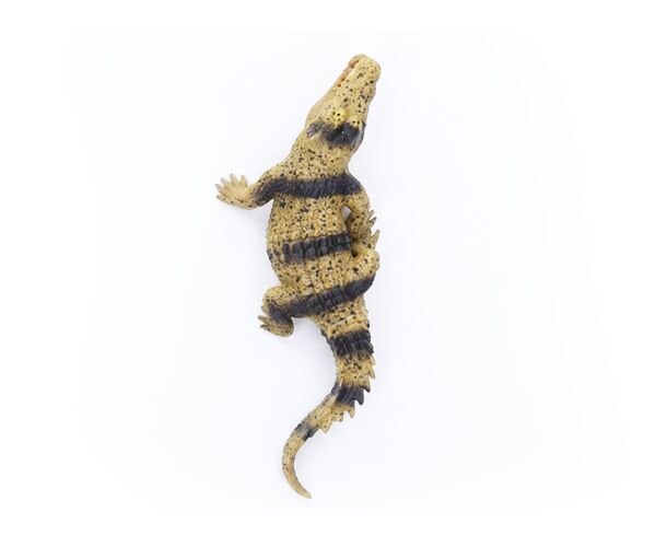 Krokodýl gumový měkký 23 cm