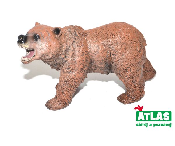 D - Figurka Medvěd hnědý 11 cm