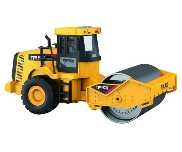 Auto stavební válec na setrvačník s efekty 25 cm