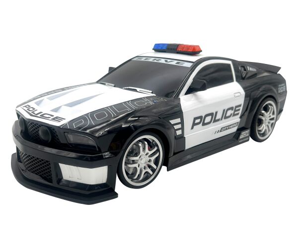 Auto policejní City Hero RC na dálkové ovládání 32 cm