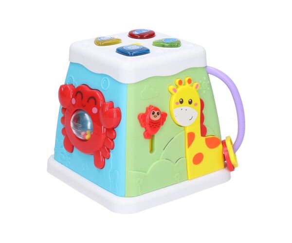 Interaktivní kostka 13 cm