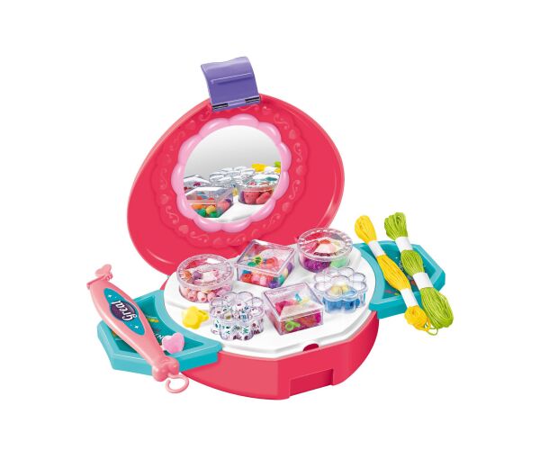 Tvorba náramků set v kabelce 19cm