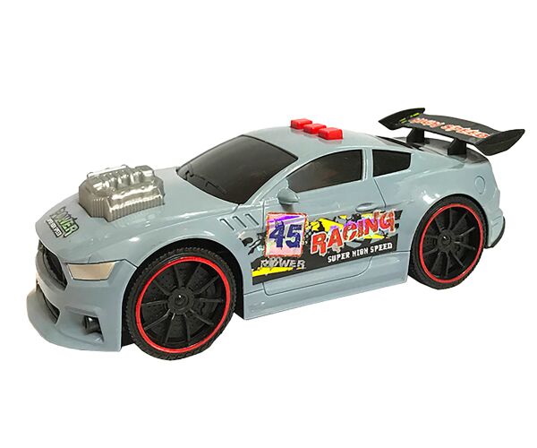 Auto závodní s efekty 21 cm