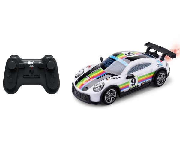 Auto 9 Champion svítící dýmící RC na dálkové ovládání 19 cm