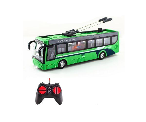 Trolejbus RC na dálkové ovládání 21 cm
