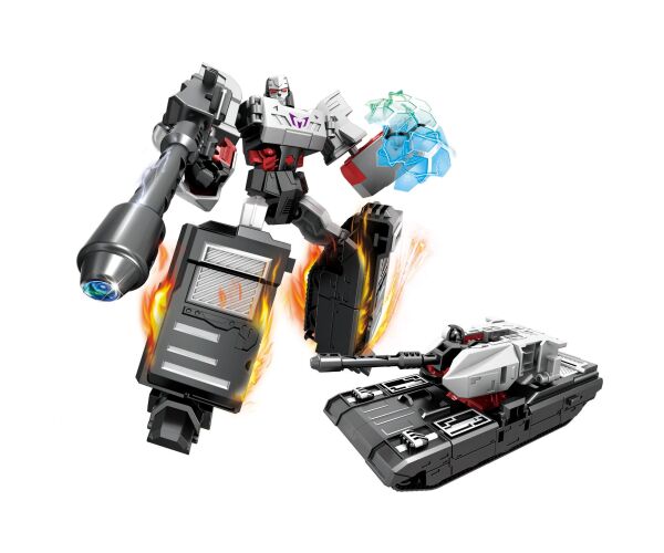 Autorobot Tank King černý 19 cm