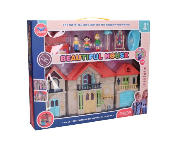 Domeček s efekty set 40 cm