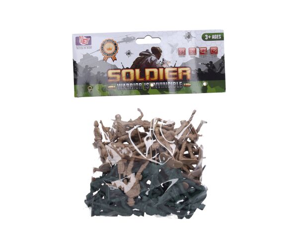 Vojáci figurky set 48 ks 7 cm