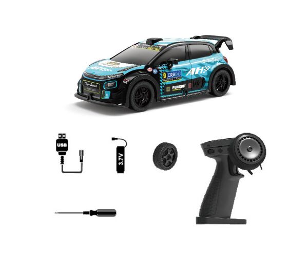 Auto 23 Sprint driftující svítící RC na dálkové ovládání 18,5 cm
