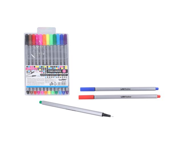 Fineliner popisovač 0.4 mm 12 ks
