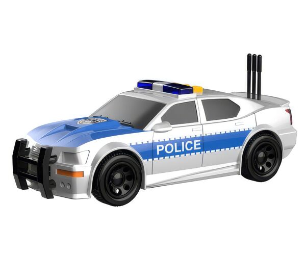 Auto policejní s efekty 15,5 cm