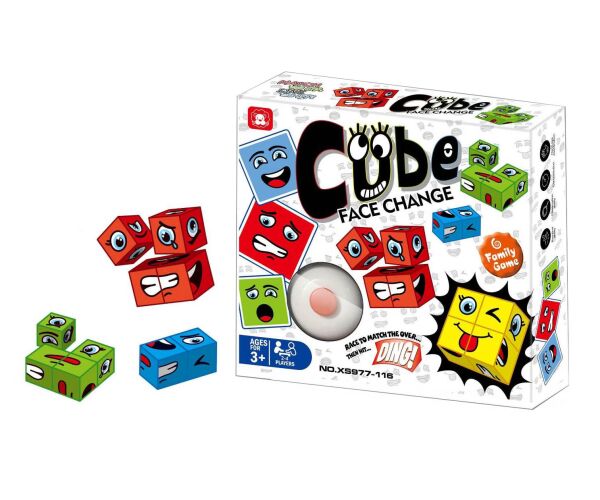Magické kostky obličeje set