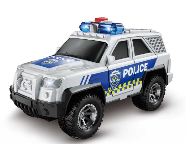 Auto policejní s efekty 15 cm