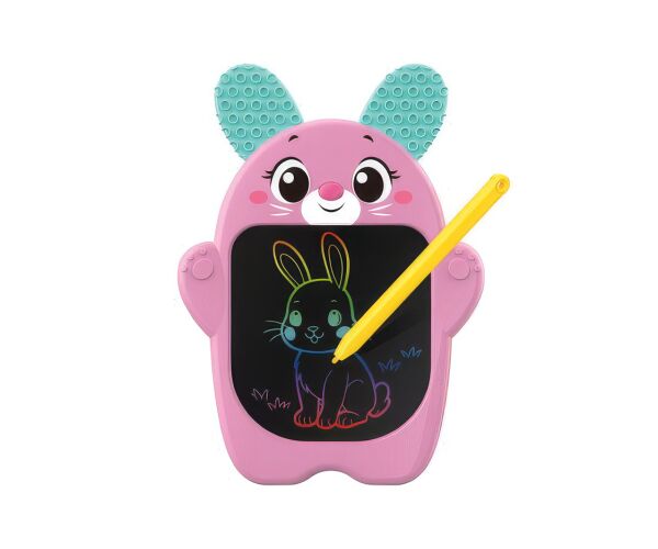 Kreslící LCD tabulka zajíček 18,9x13,7 cm