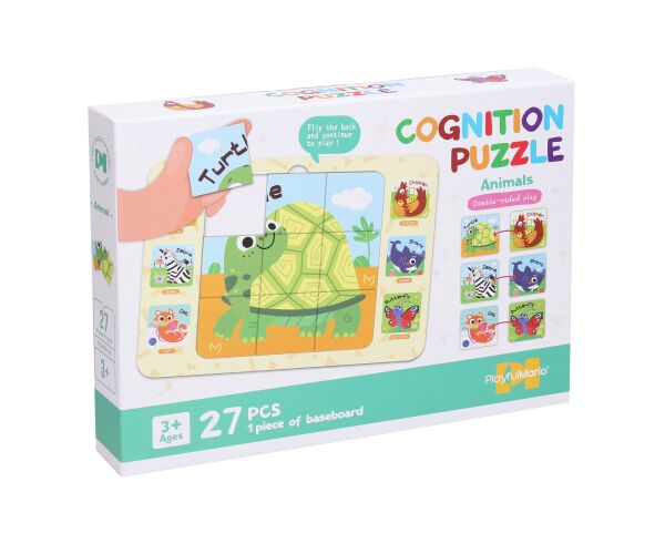 Puzzle zvířátka 25cm