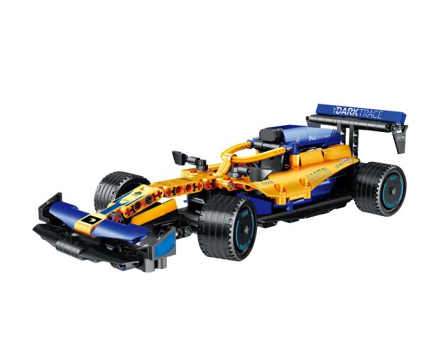 Stavebnice Formule oranžová 27 cm