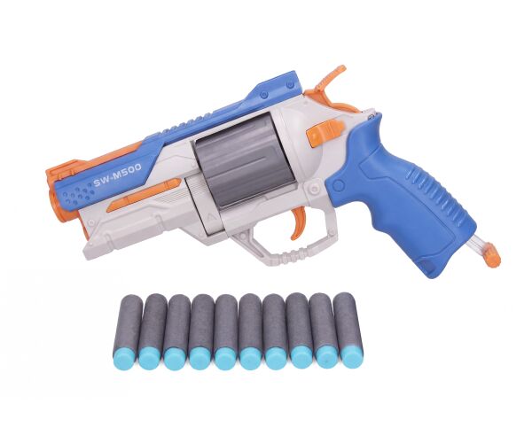 Pistole Pioneer Revolver s pěnovými náboji 25 cm