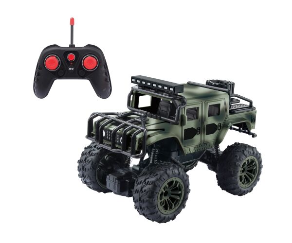 Auto vojenské RC na dálkové ovládání 21 cm