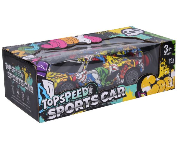 Auto Graffiti RC na dálkové ovládání 24,5 cm