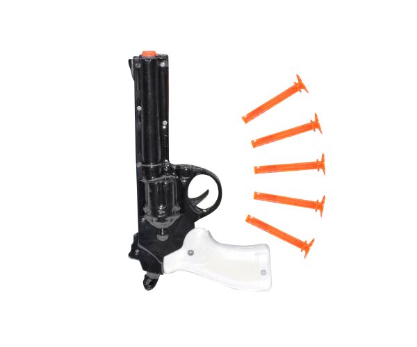 Pistole na šipky s přísavkami set 21 cm