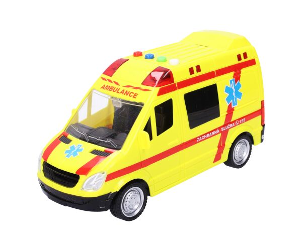 Auto Záchranka s efekty 22 cm - Český obal