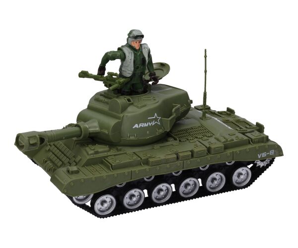 Tank s vojákem 26 cm