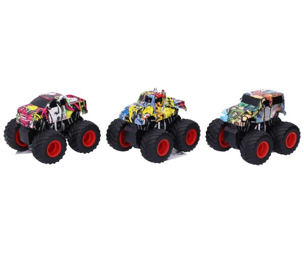 Auto terénní na setrvačník 12 cm
