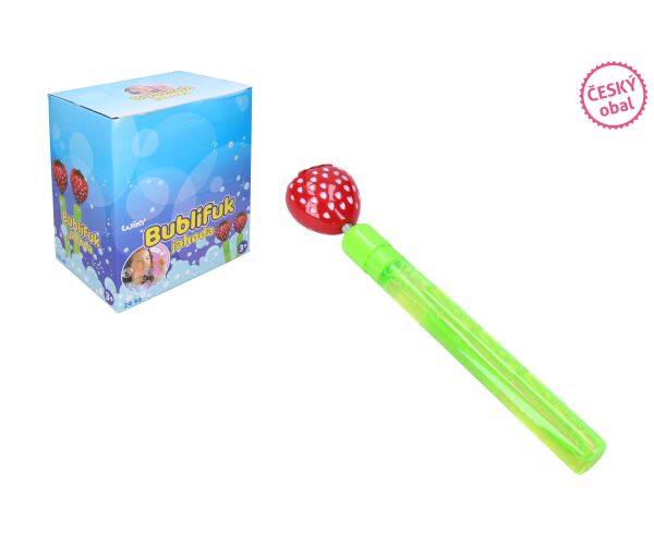 Bublifuk jahoda 60 ml - Český obal
