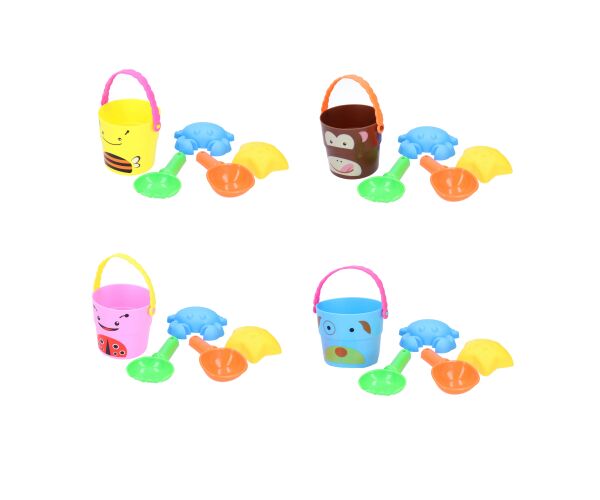 Sada na písek 5 ks zvířátko 8 cm