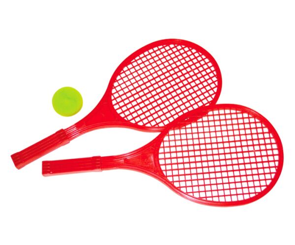 Soft tenis - 2 rakety a míček