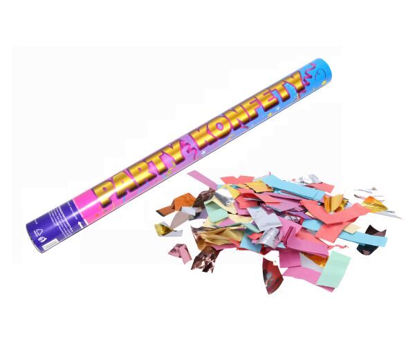 Párty konfety vystřelovací 60 cm