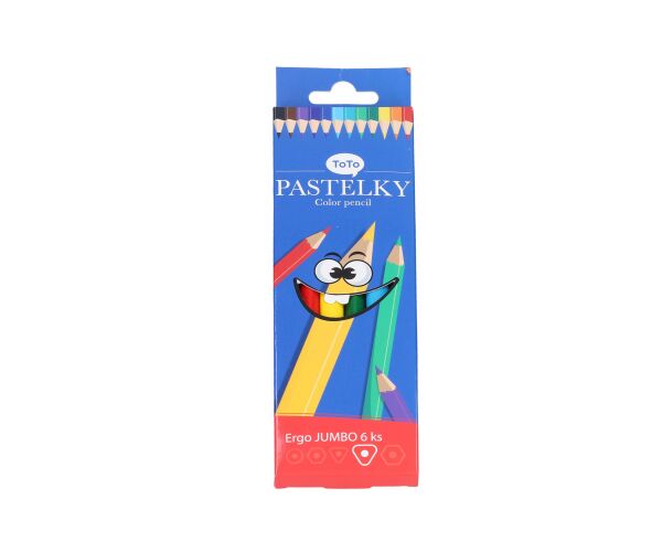 Pastelky Jumbo ERGO 6 ks