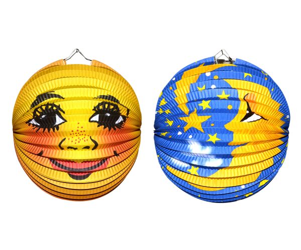 Lampion koule měsíc 25 cm